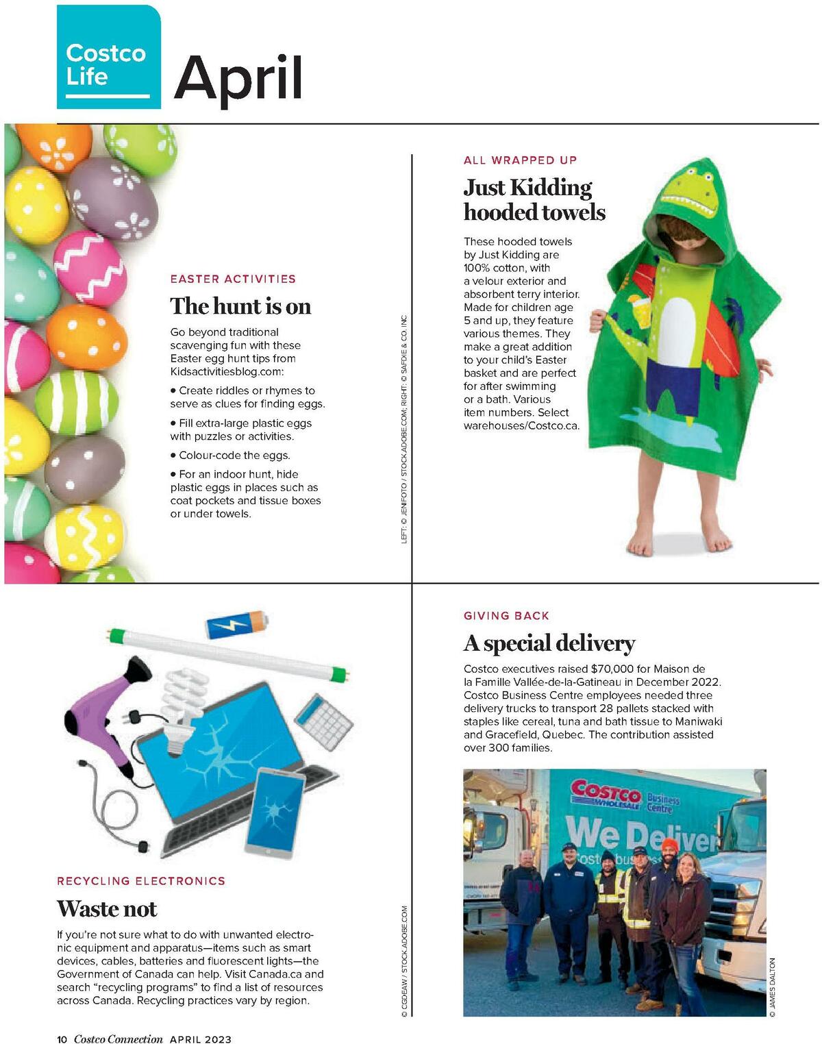 Costco Connection April Flyer from April 1