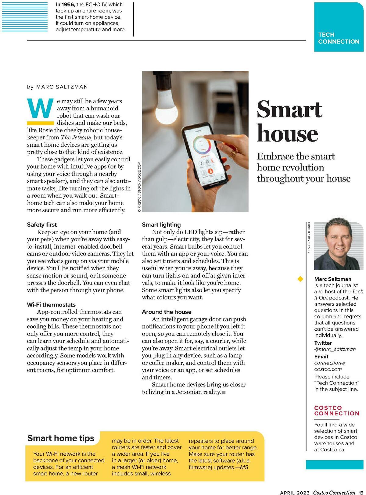 Costco Connection April Flyer from April 1