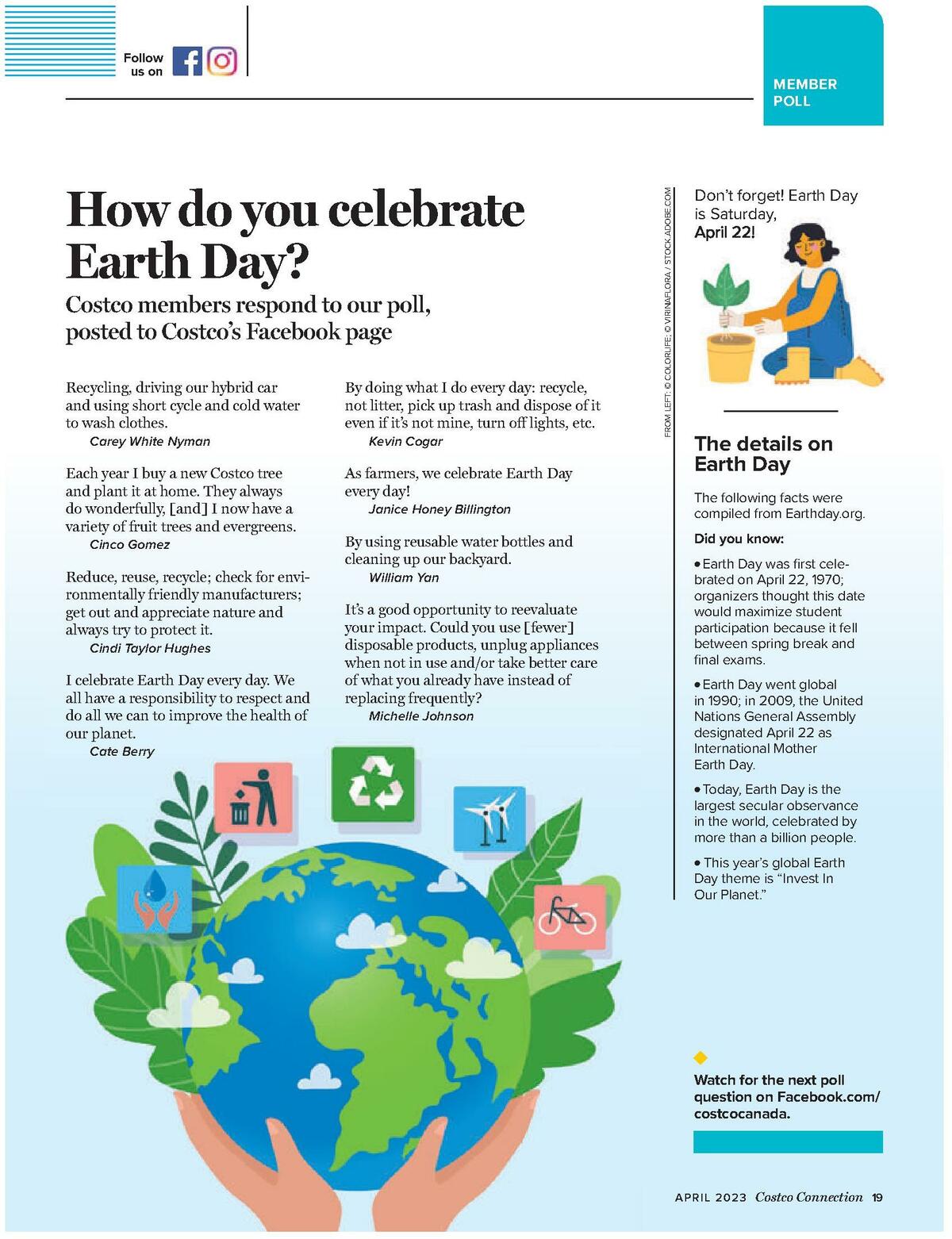 Costco Connection April Flyer from April 1