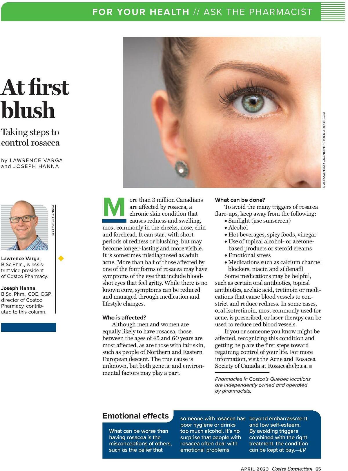 Costco Connection April Flyer from April 1