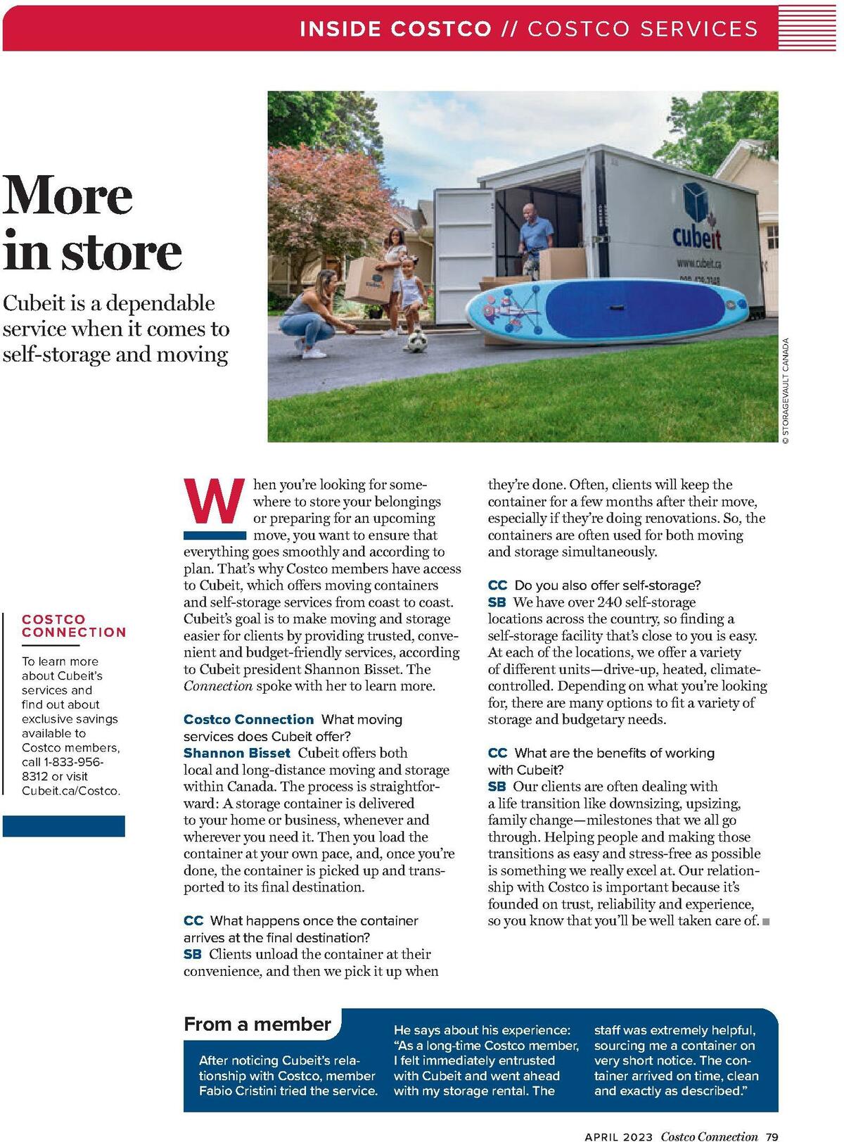 Costco Connection April Flyer from April 1