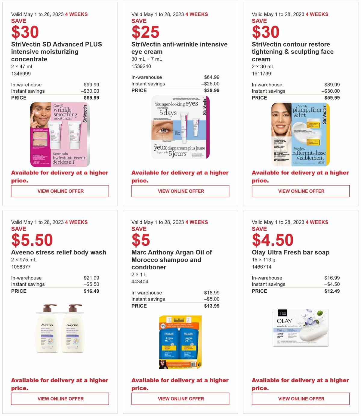 Costco Flyer from May 1