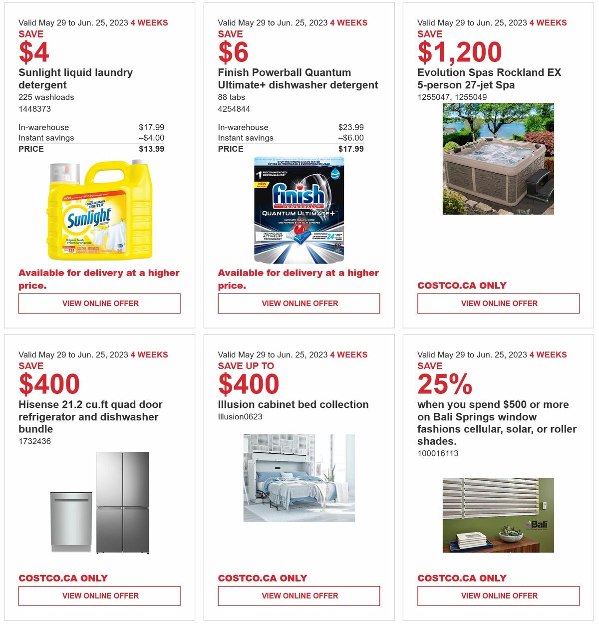 Costco Flyer from May 29