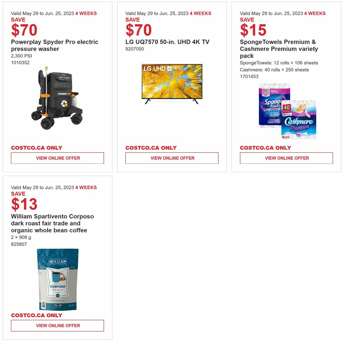 Costco Flyer from May 29