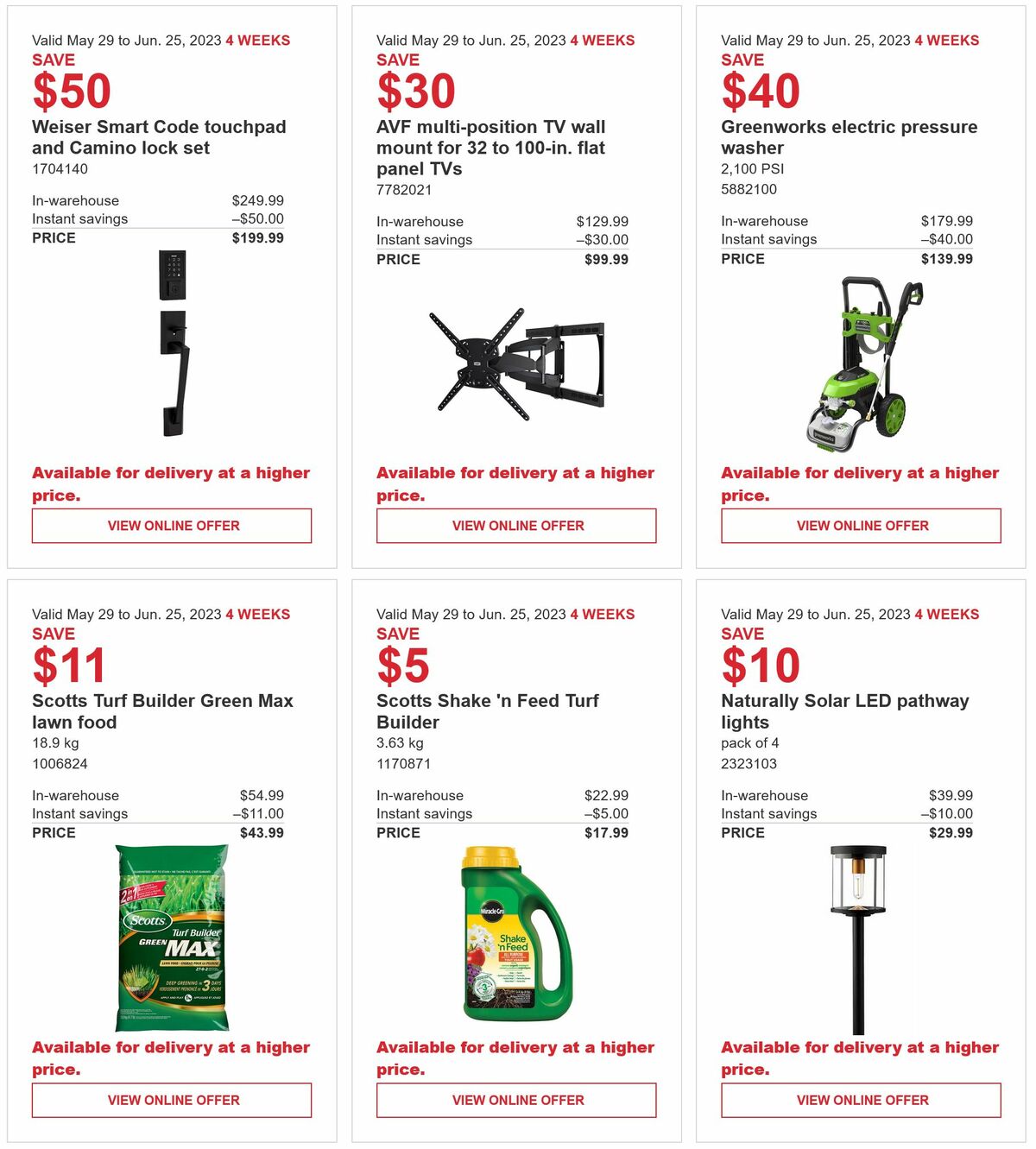 Costco Flyer from May 29