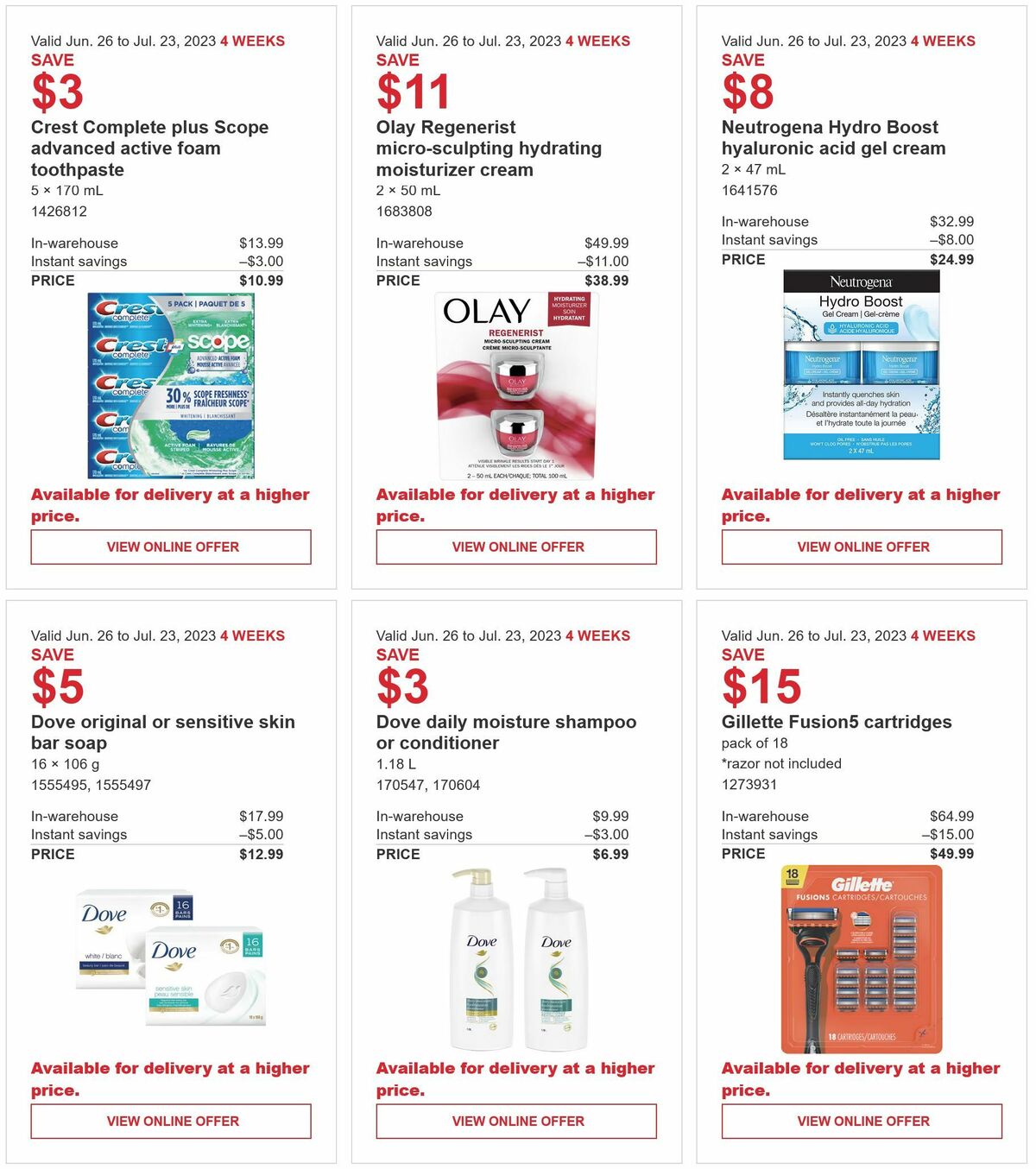 Costco Flyer from June 26