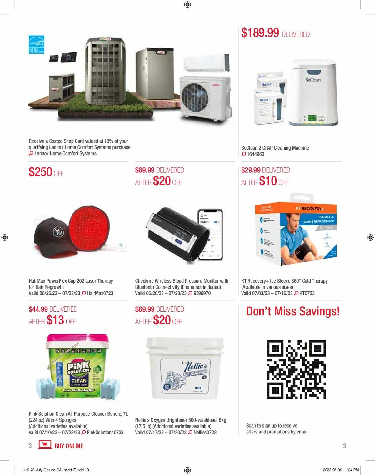 Costco Flyer from July 1