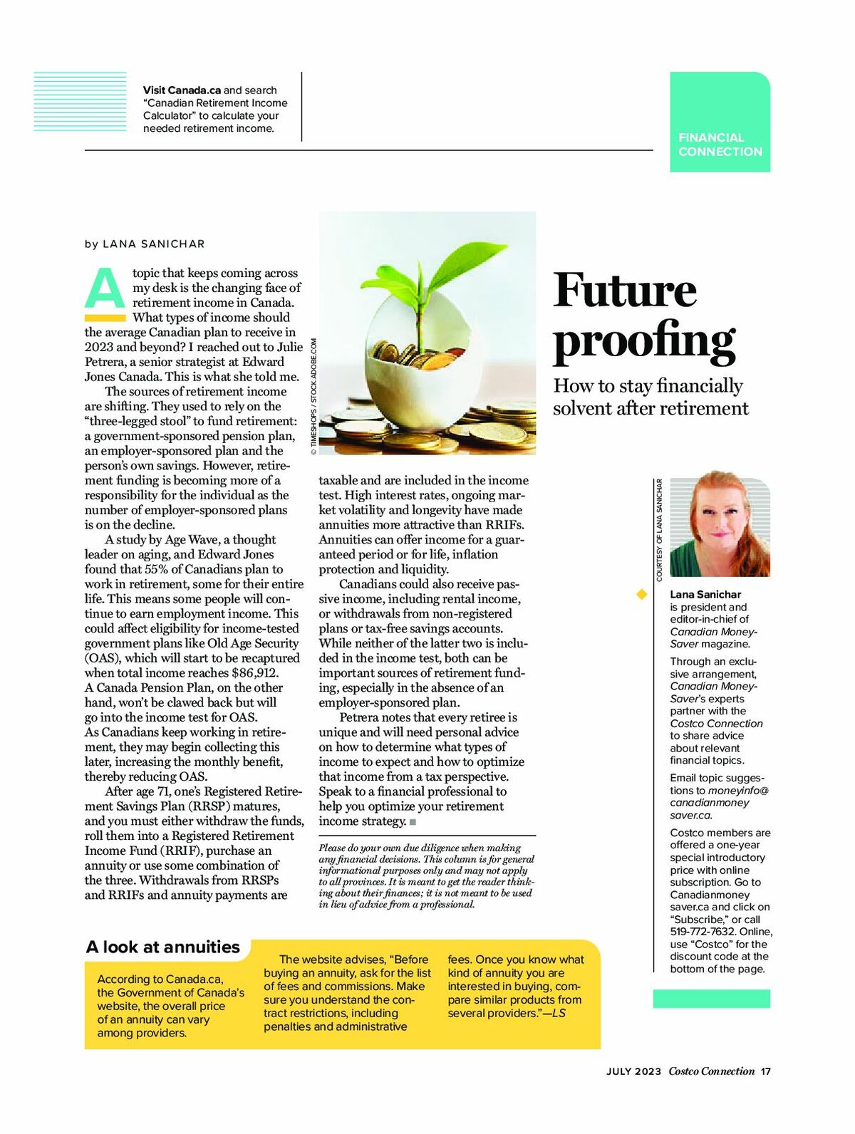 Costco Connection July Flyer from July 1