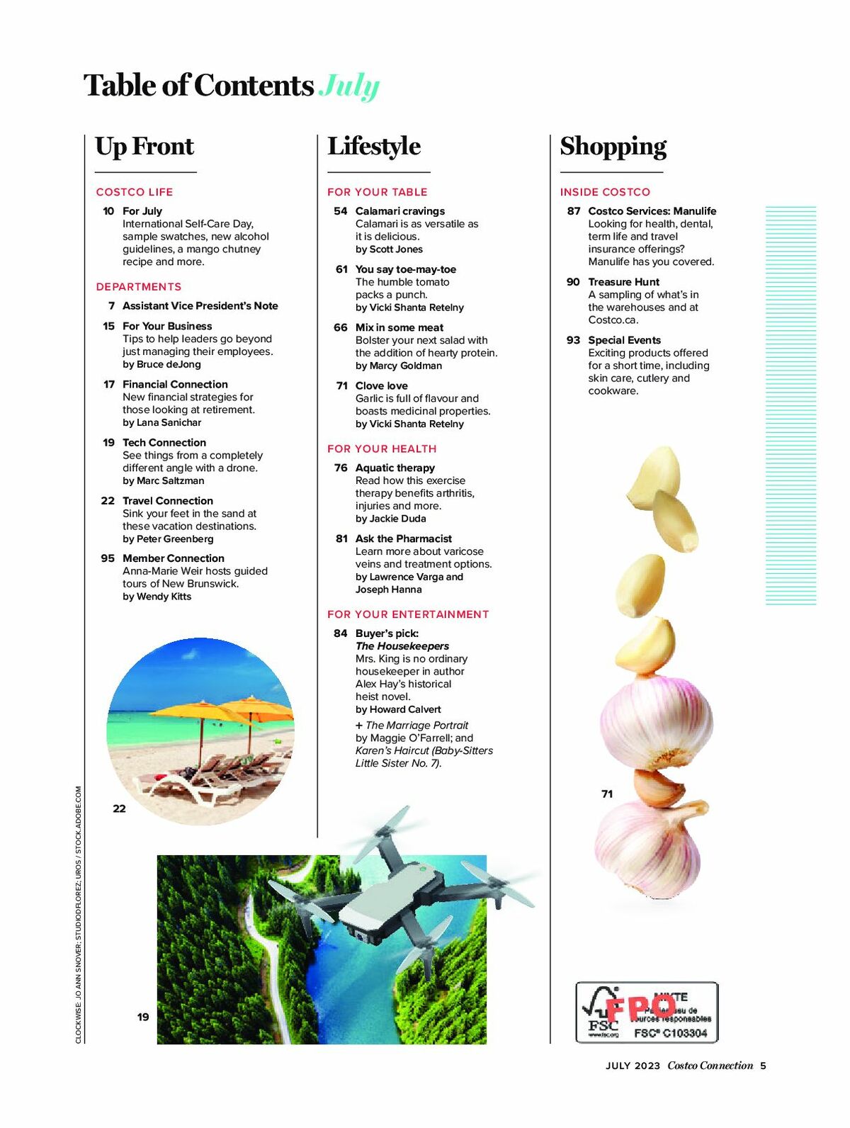 Costco Connection July Flyer from July 1