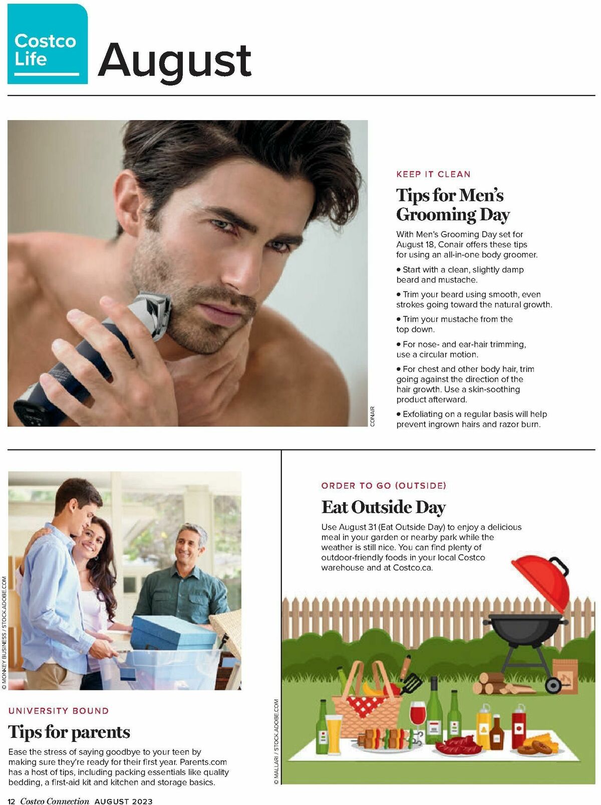 Costco Connection August Flyer from August 1