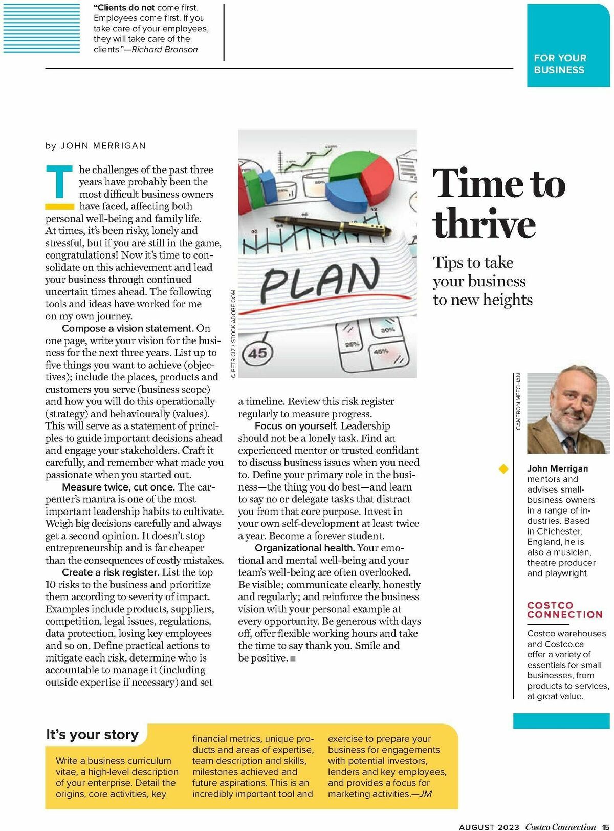 Costco Connection August Flyer from August 1