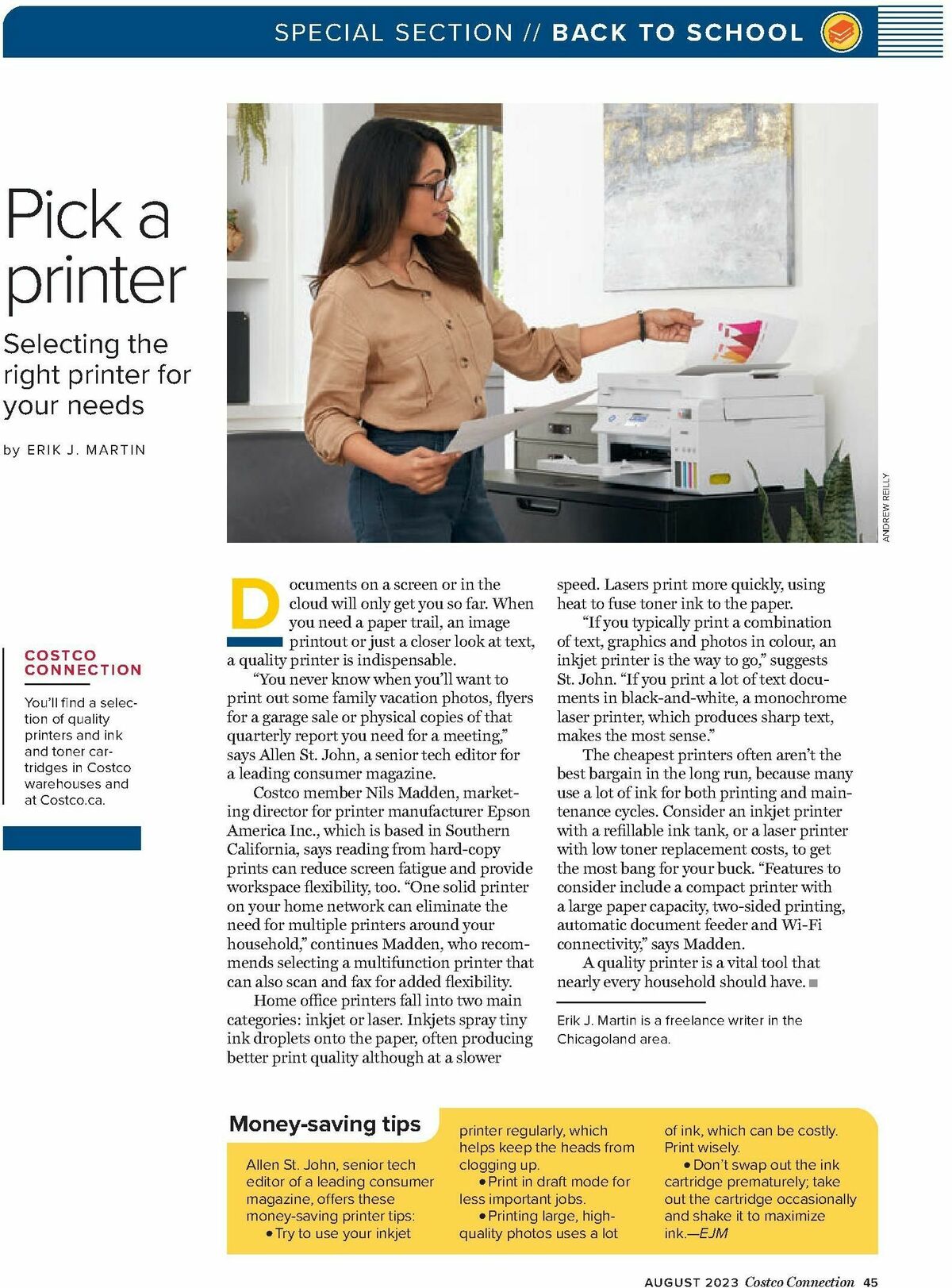 Costco Connection August Flyer from August 1