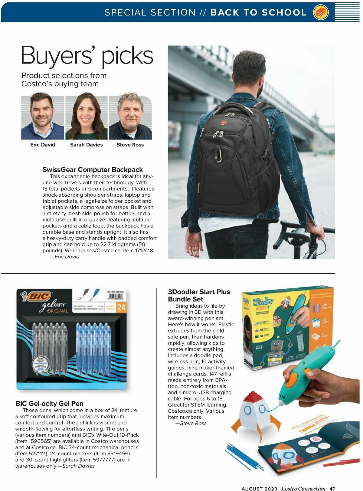 Costco Connection August Flyer from August 1