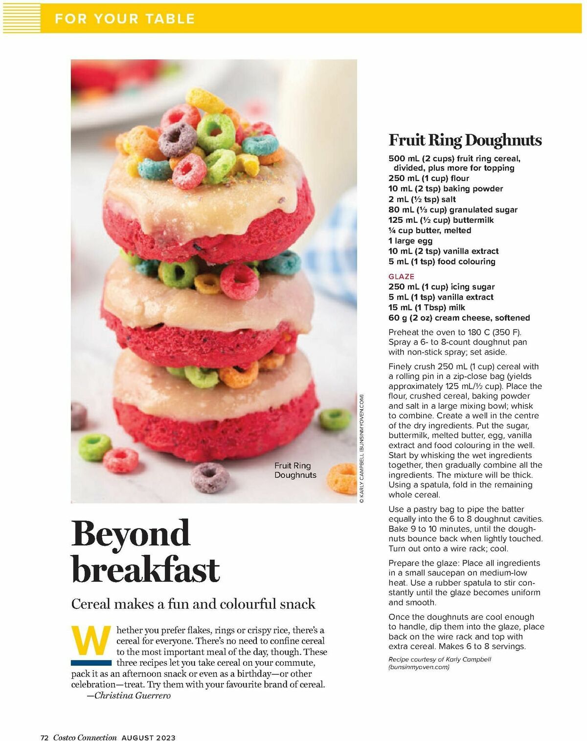 Costco Connection August Flyer from August 1