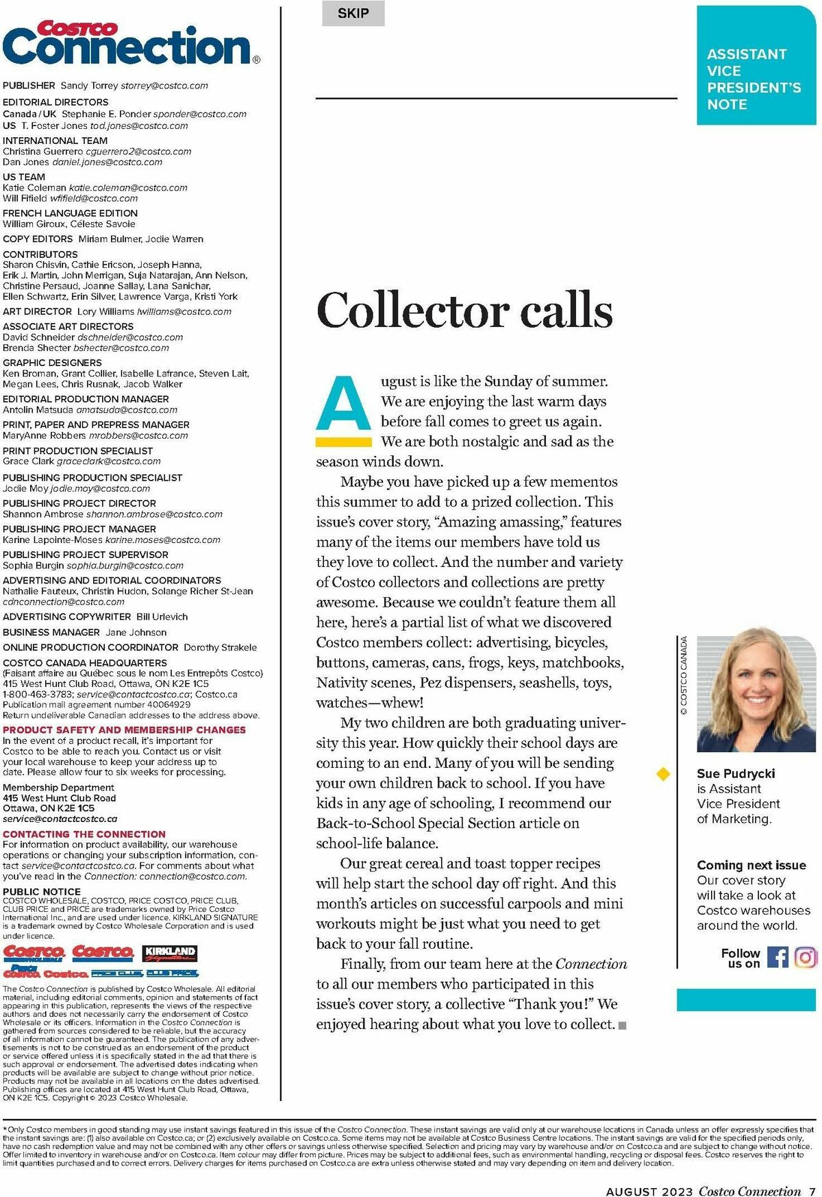 Costco Connection August Flyer from August 1