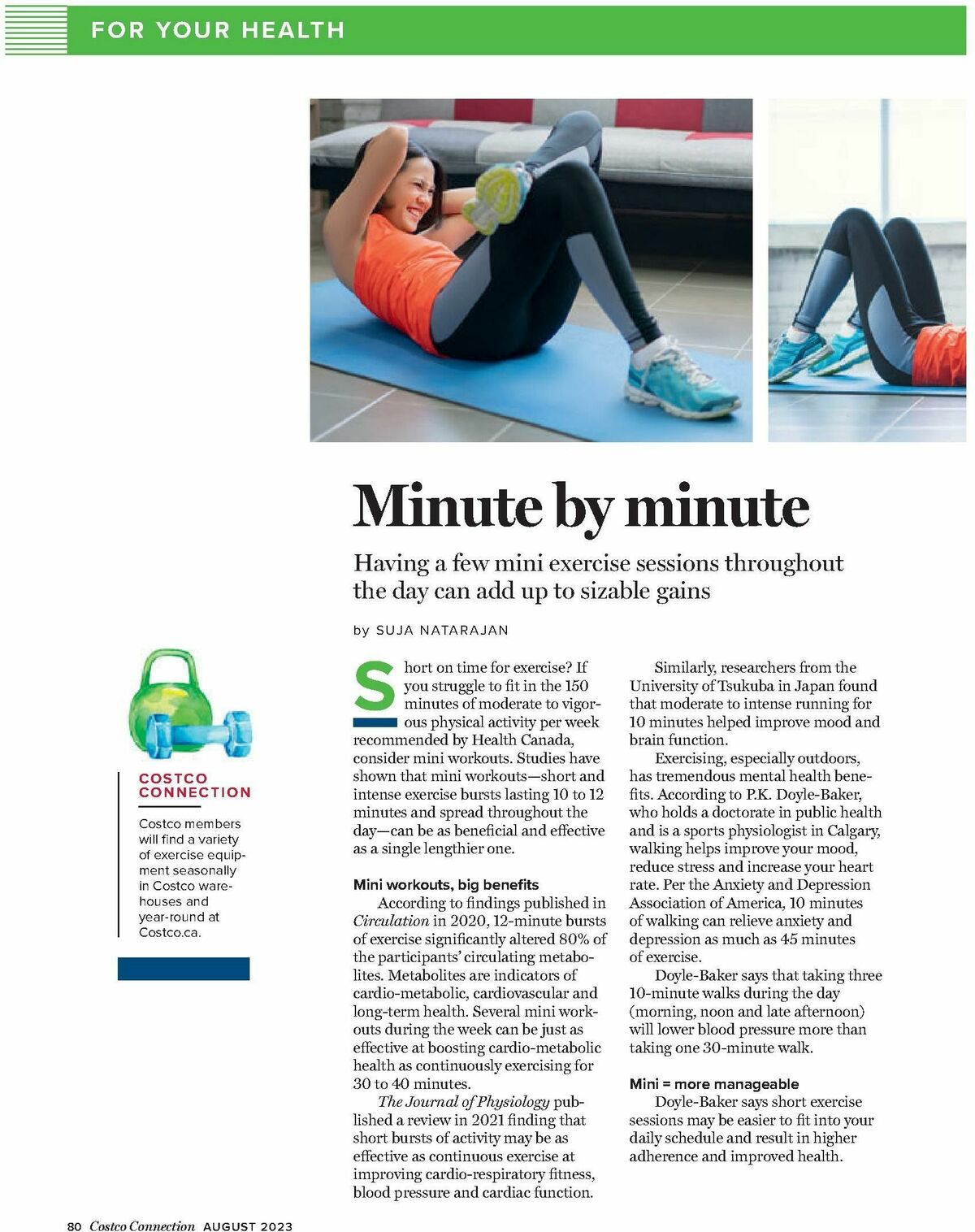 Costco Connection August Flyer from August 1