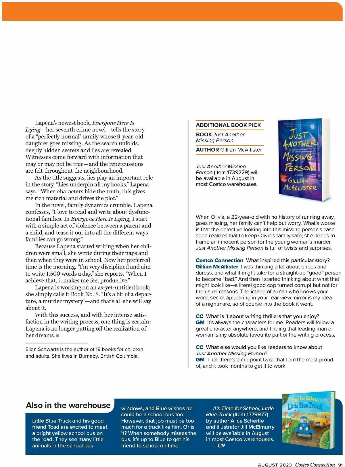 Costco Connection August Flyer from August 1