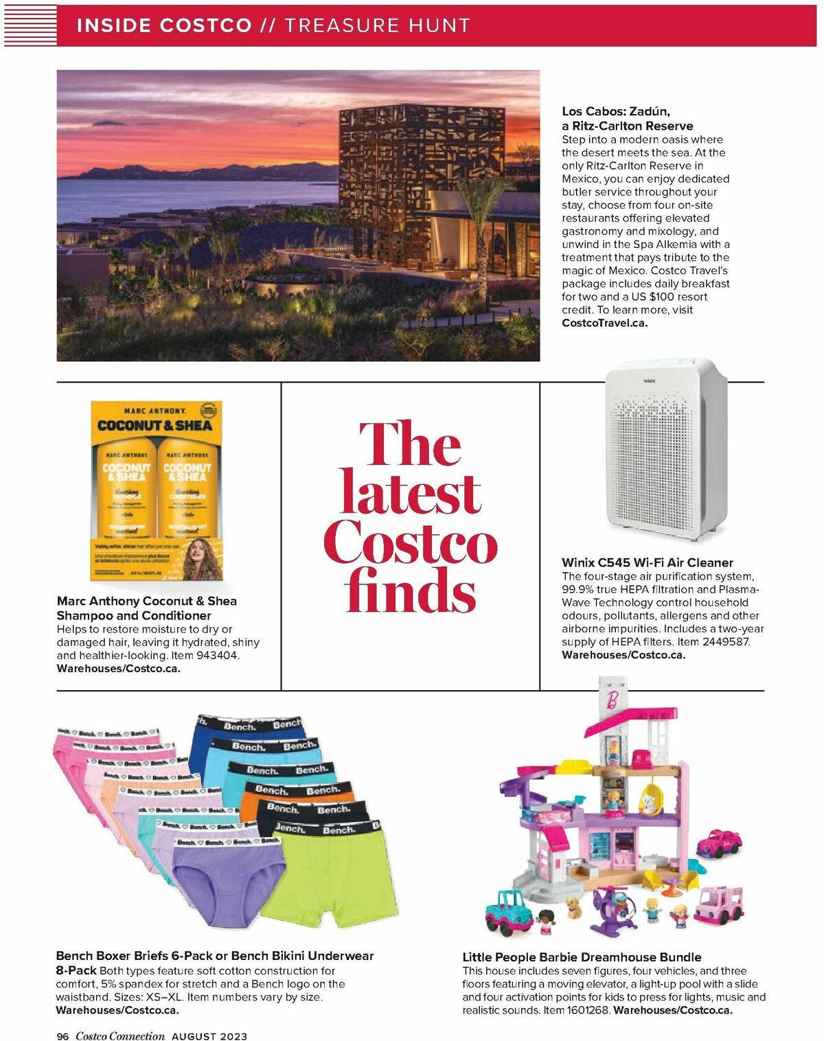 Costco Connection August Flyer from August 1