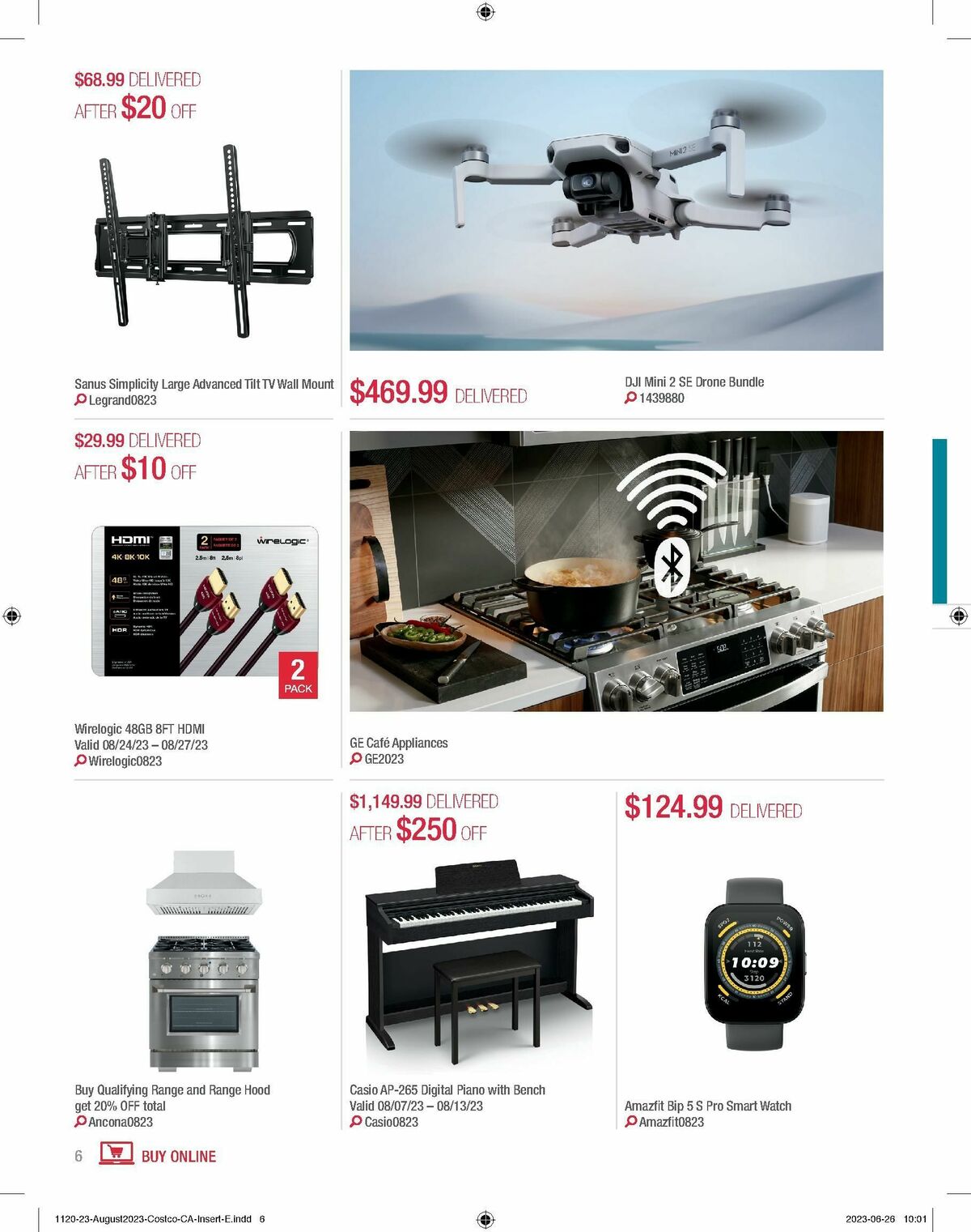 Costco Flyer from August 1