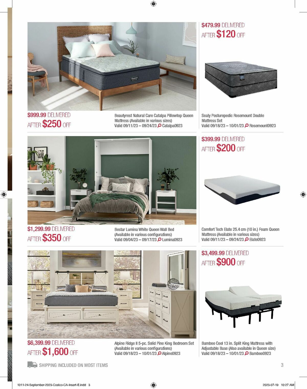 Costco Flyer from September 1