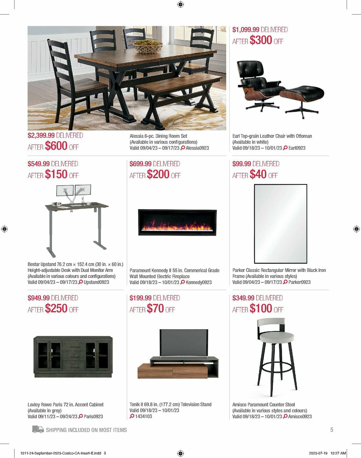 Costco Flyer from September 1