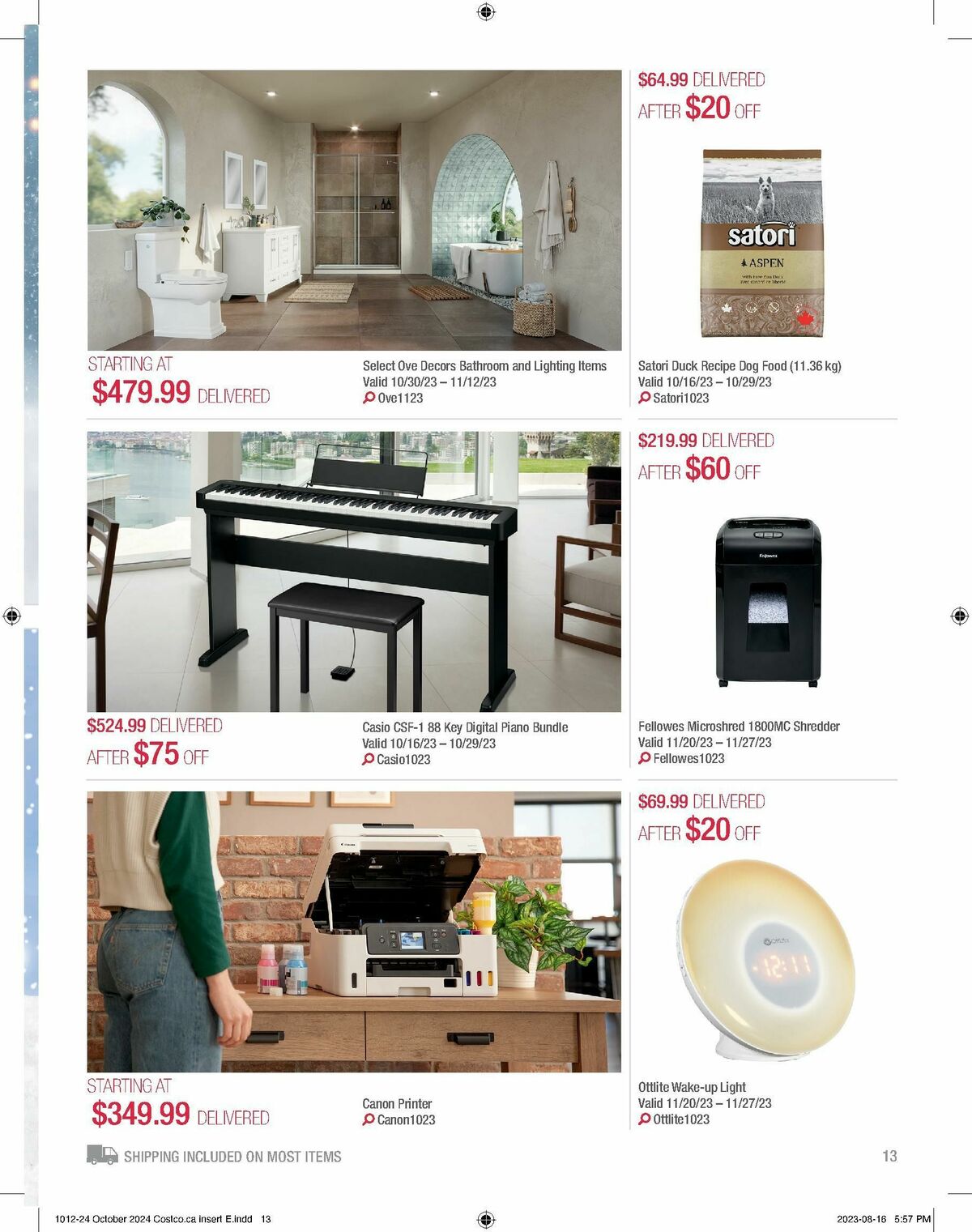 Costco Flyer from October 1