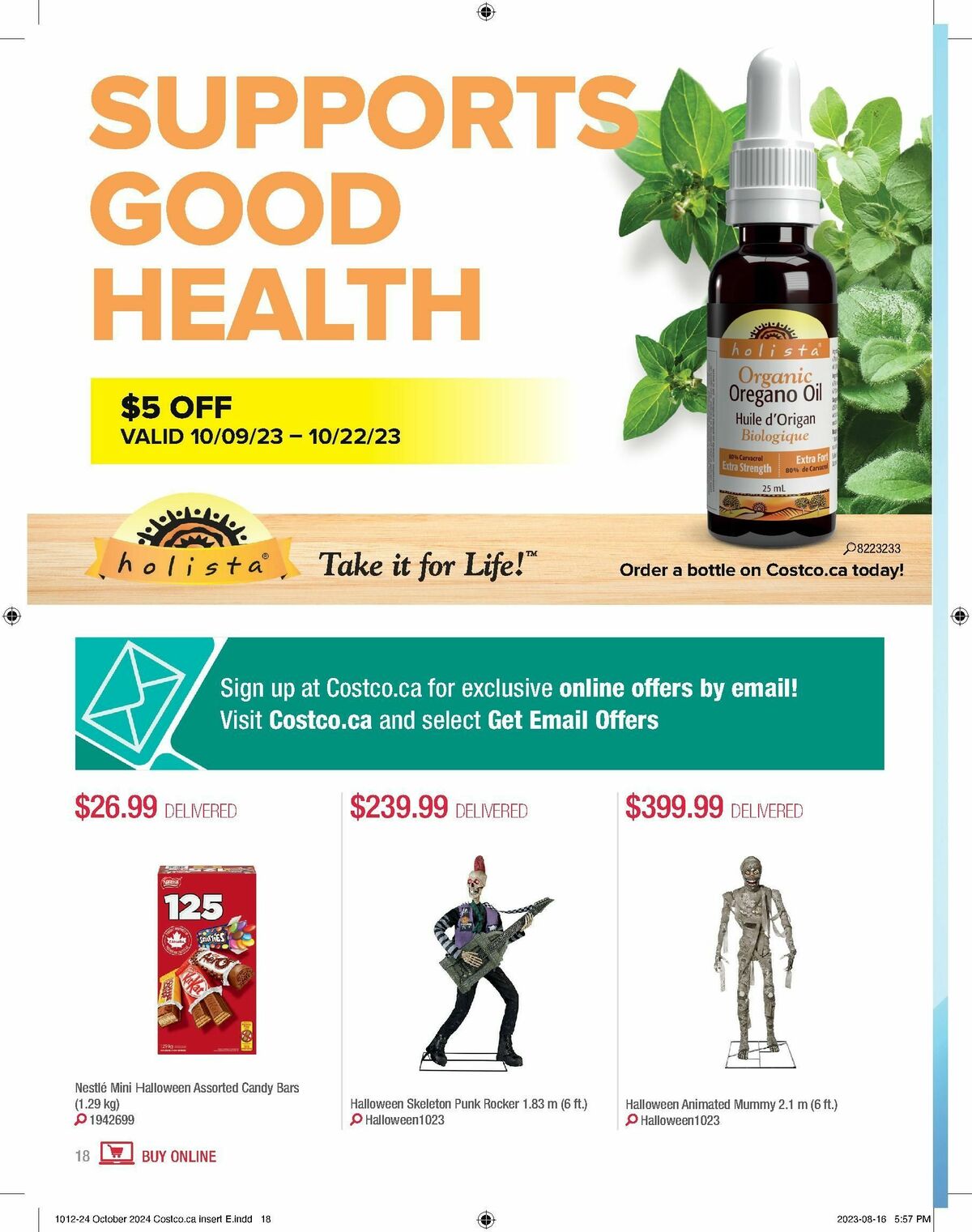 Costco Flyer from October 1