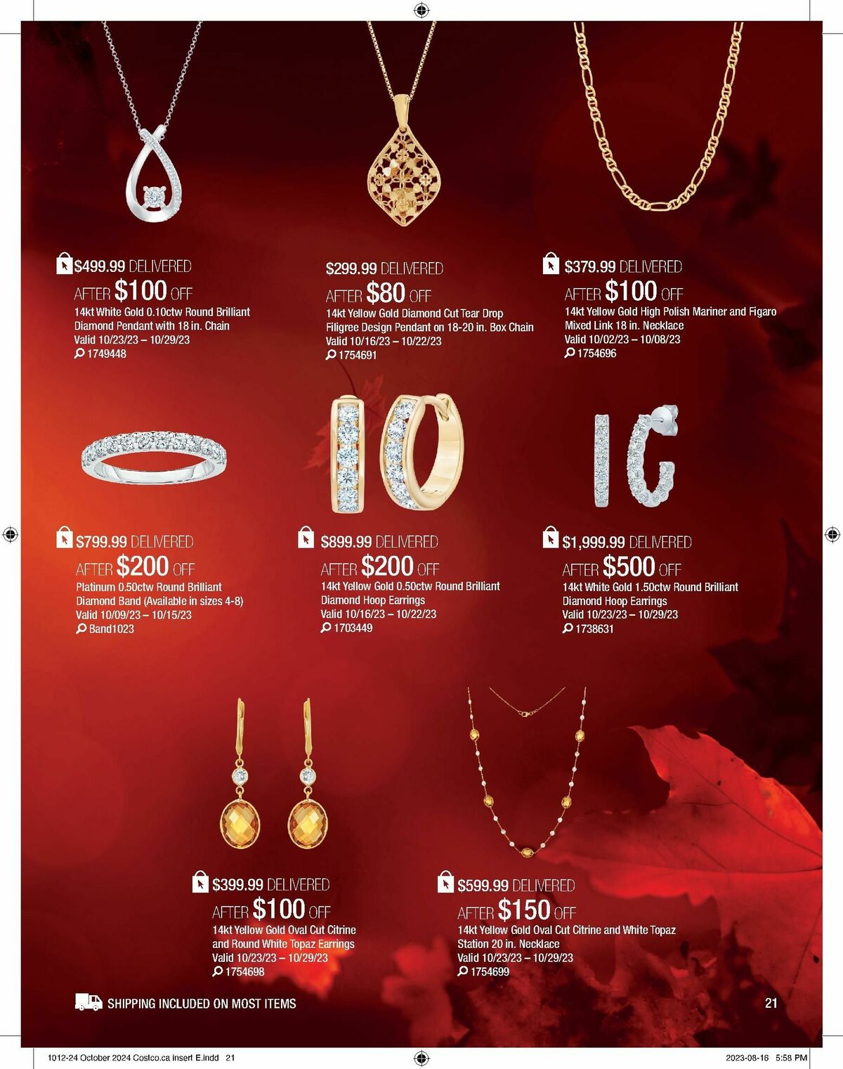 Costco Flyer from October 1