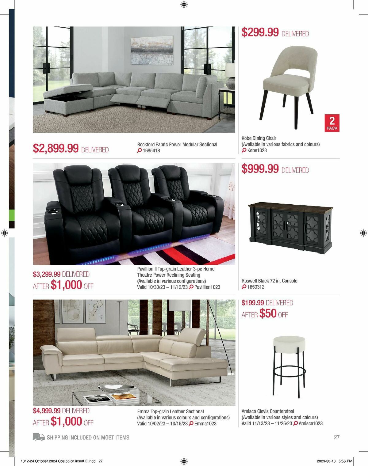 Costco Flyer from October 1