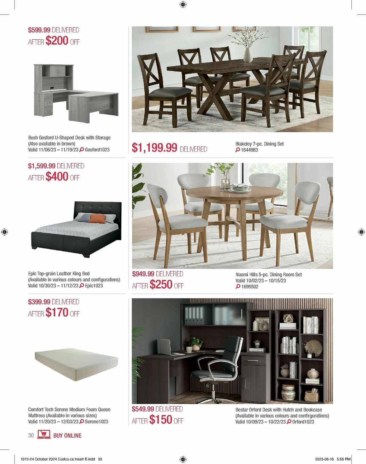 Costco Flyer from October 1