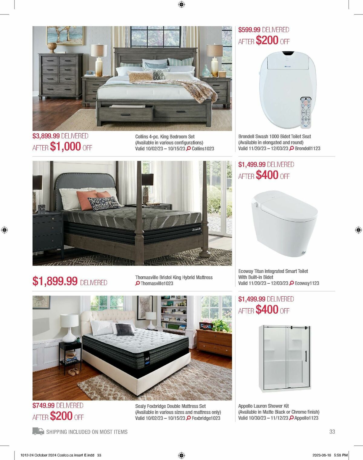 Costco Flyer from October 1