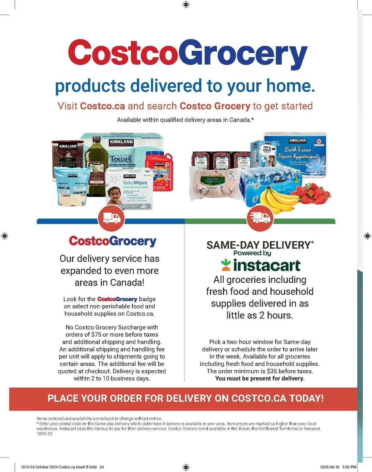 Costco Flyer from October 1