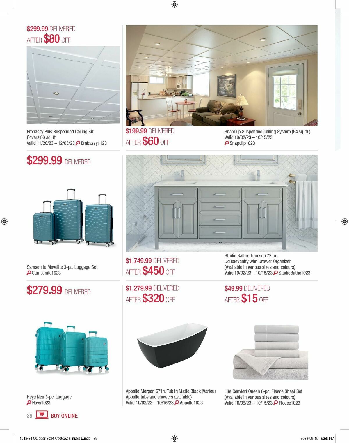 Costco Flyer from October 1