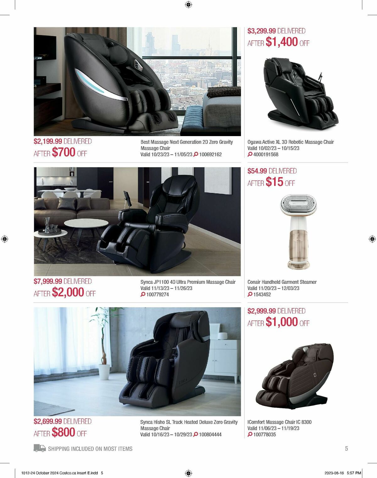 Costco Flyer from October 1