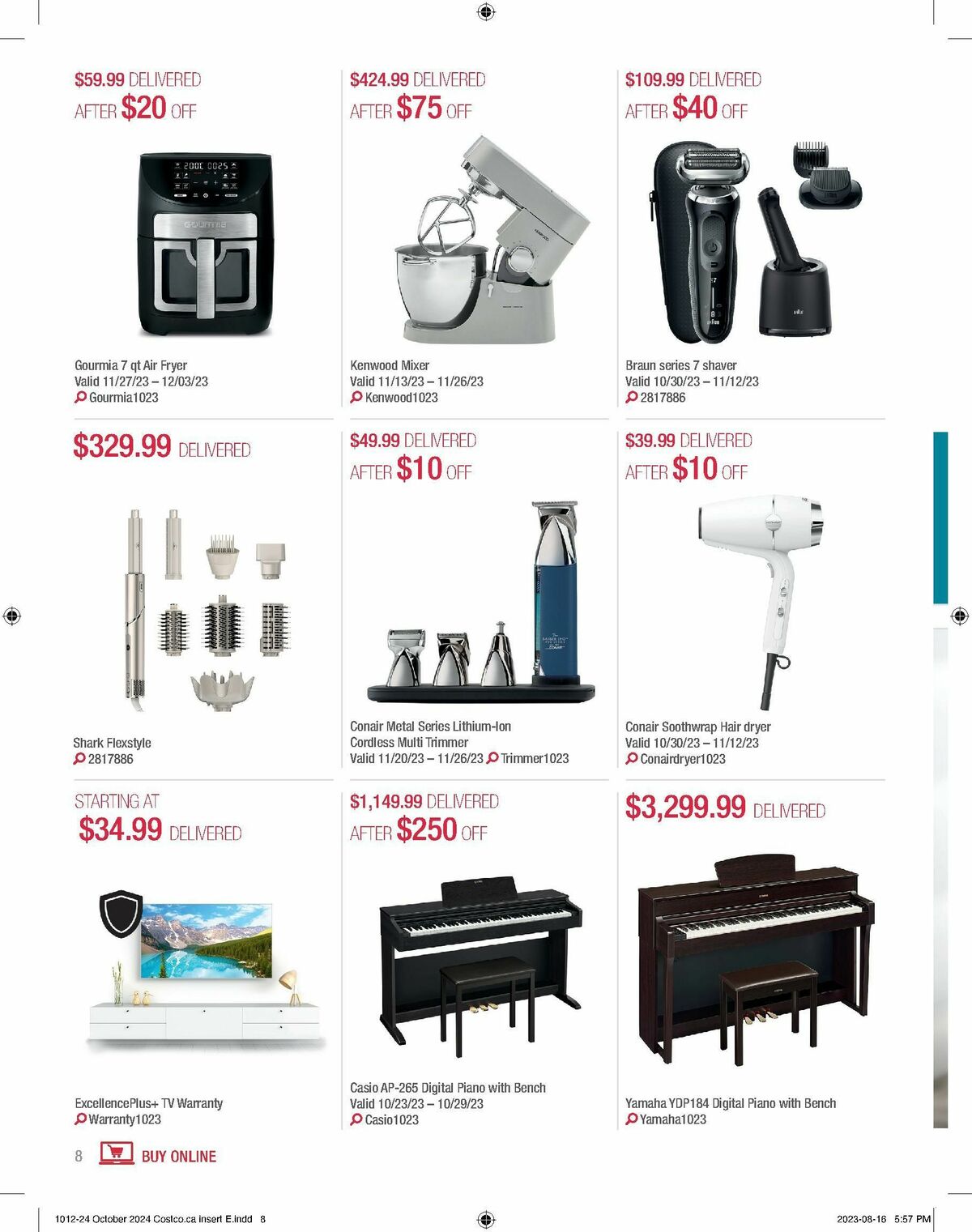 Costco Flyer from October 1