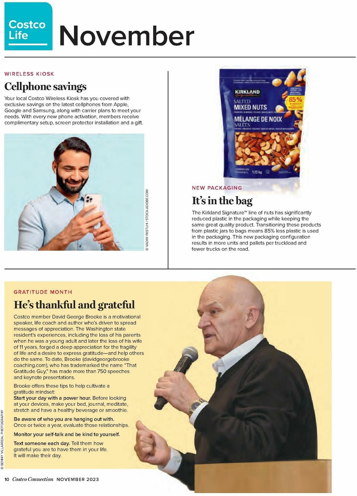 Costco Connection November Flyer from November 1