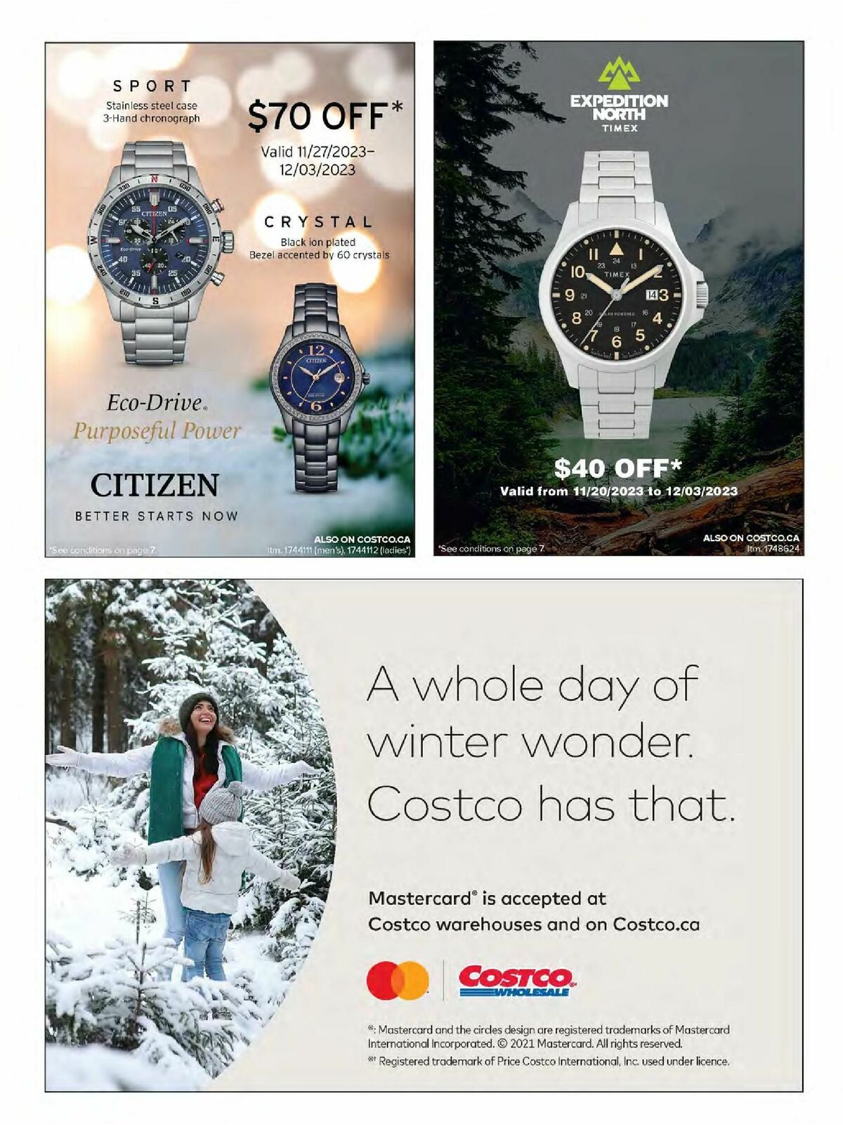 Costco Connection November Flyer from November 1