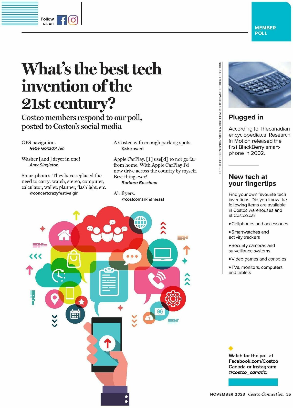 Costco Connection November Flyer from November 1