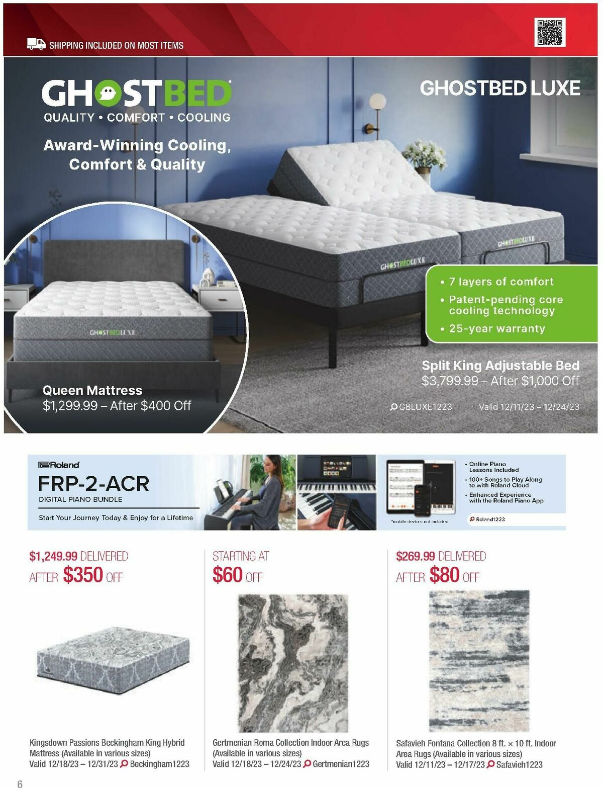 Costco Connection December Flyer from December 1