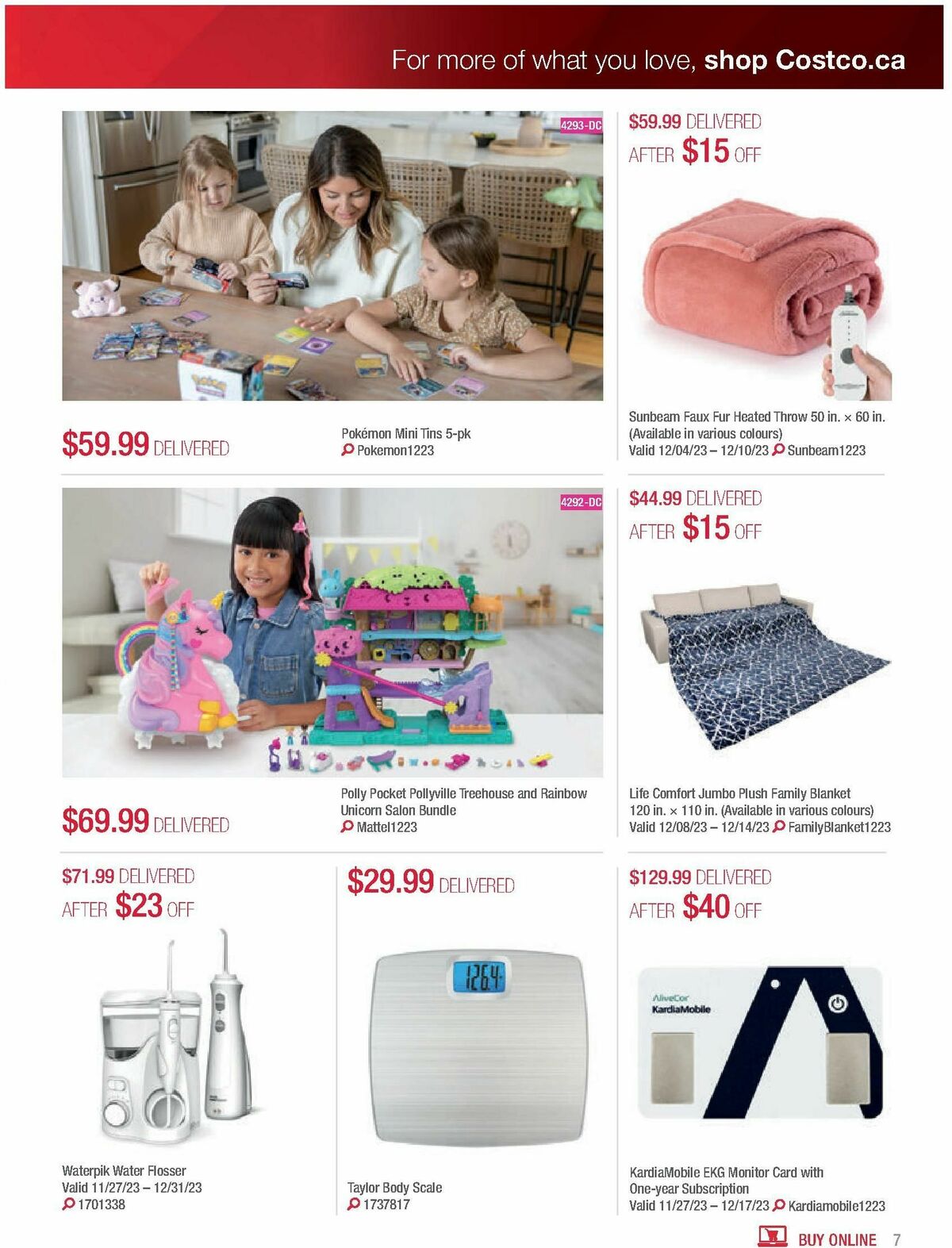 Costco Connection December Flyer from December 1