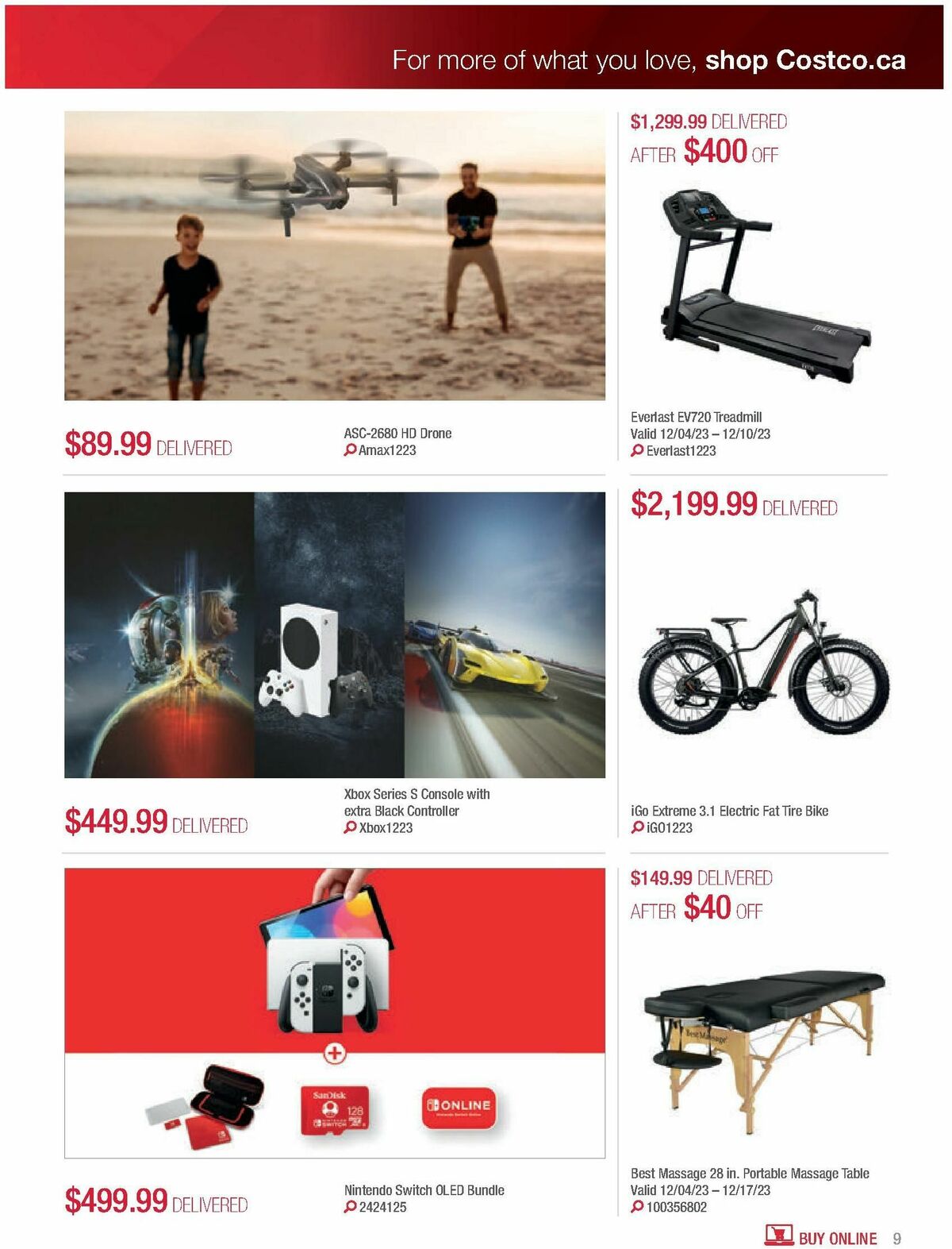 Costco Connection December Flyer from December 1