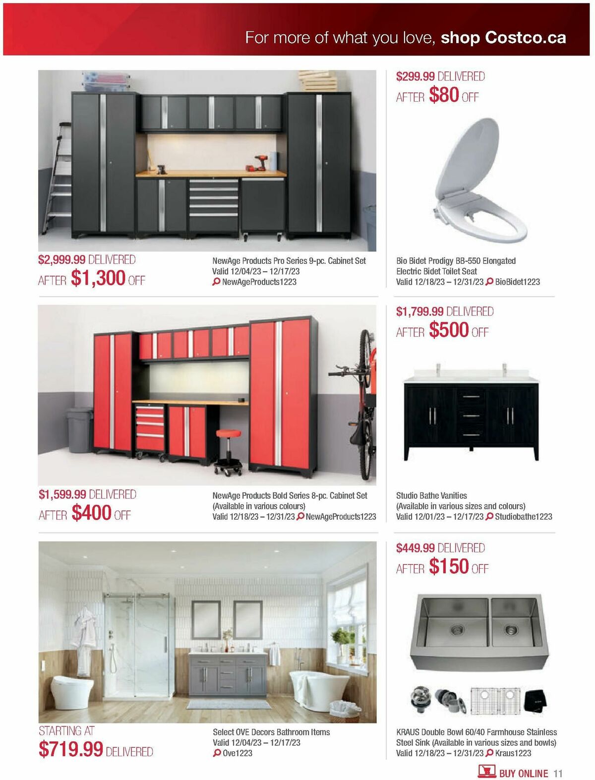 Costco Connection December Flyer from December 1