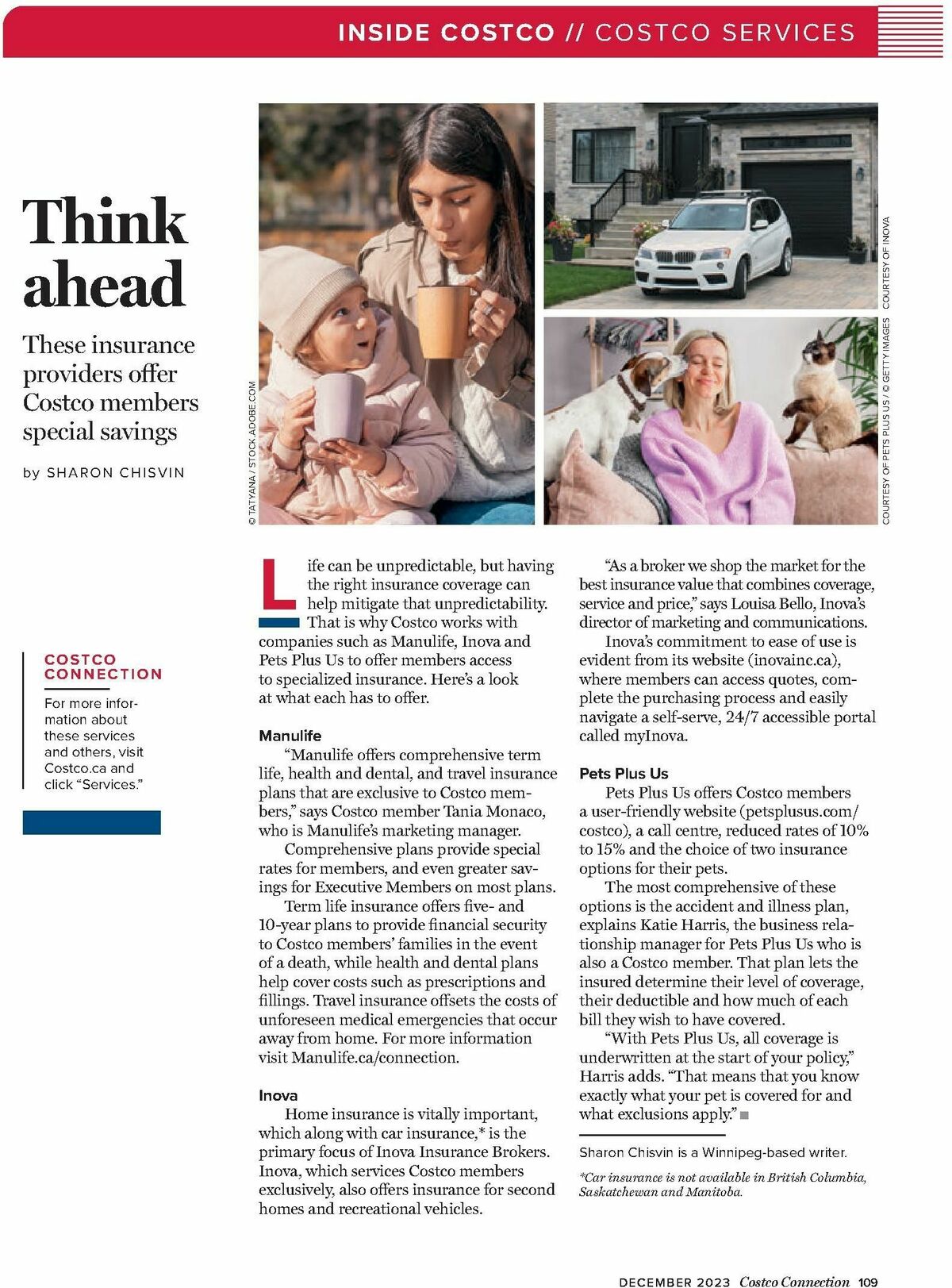 Costco Connection December Flyer from December 1