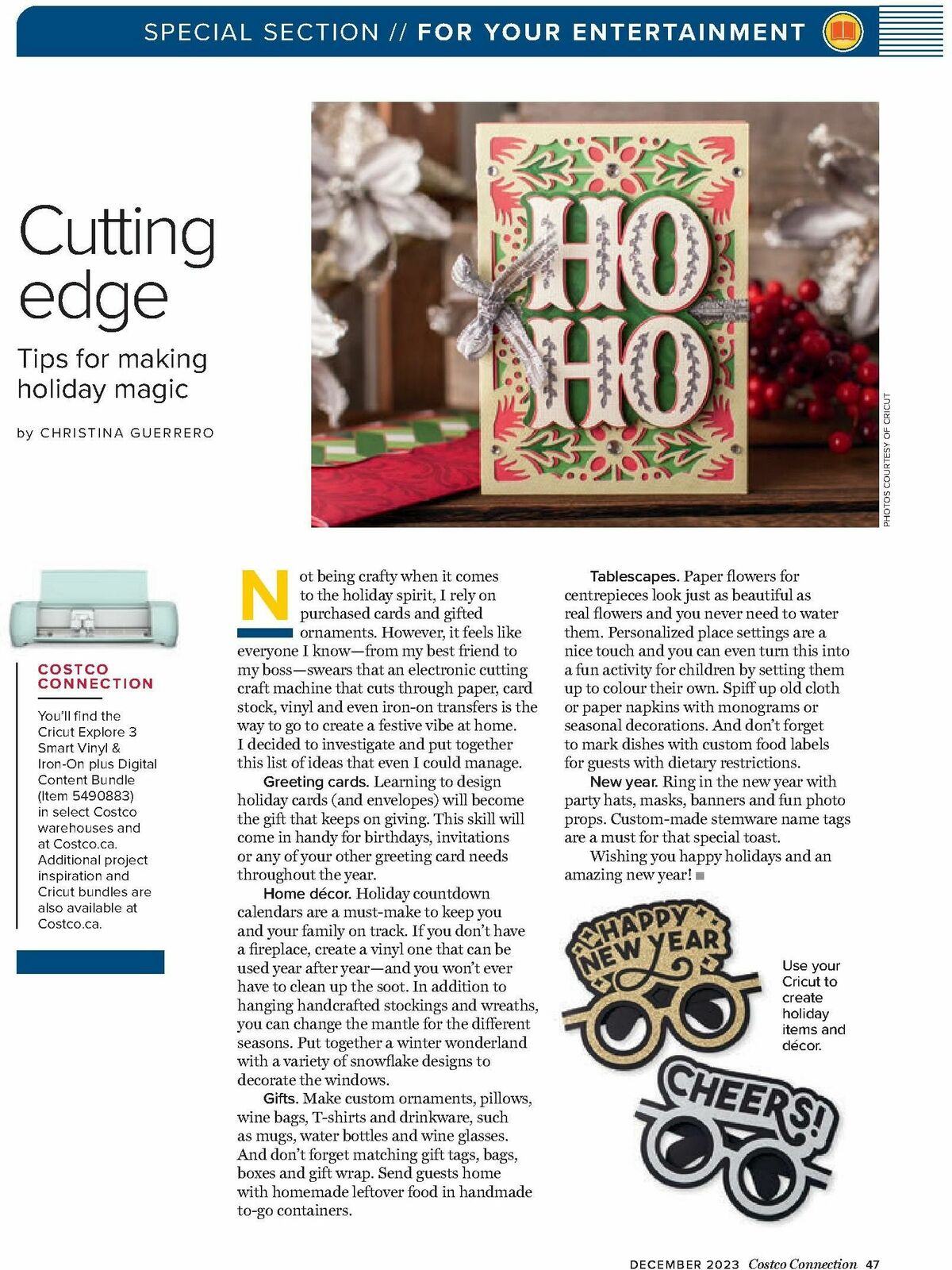 Costco Connection December Flyer from December 1