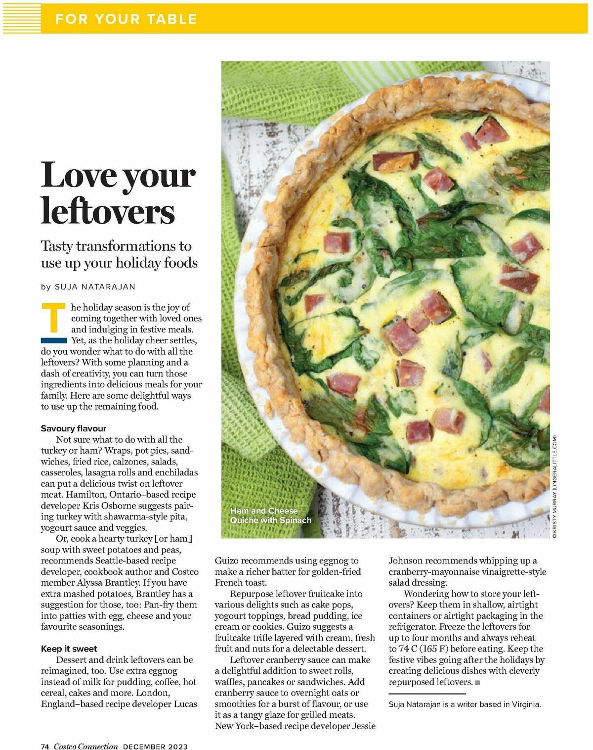 Costco Connection December Flyer from December 1