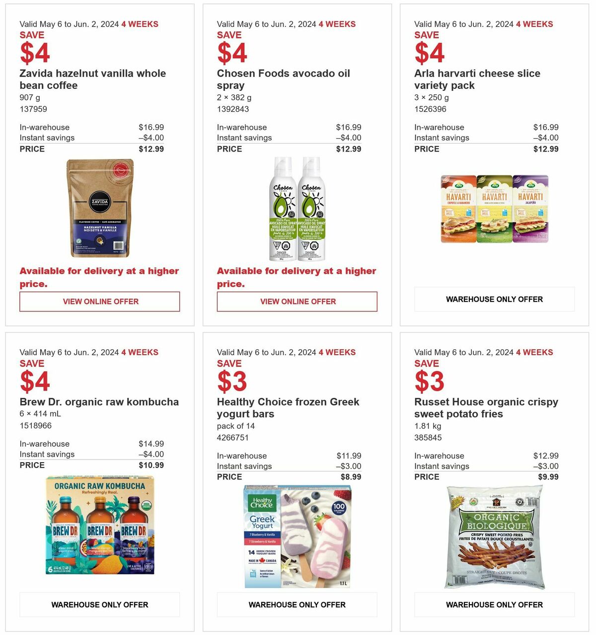 Costco Flyer from May 6