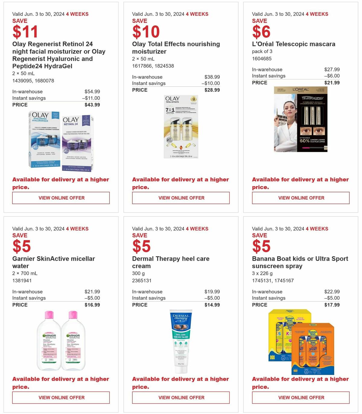 Costco Flyer from June 3