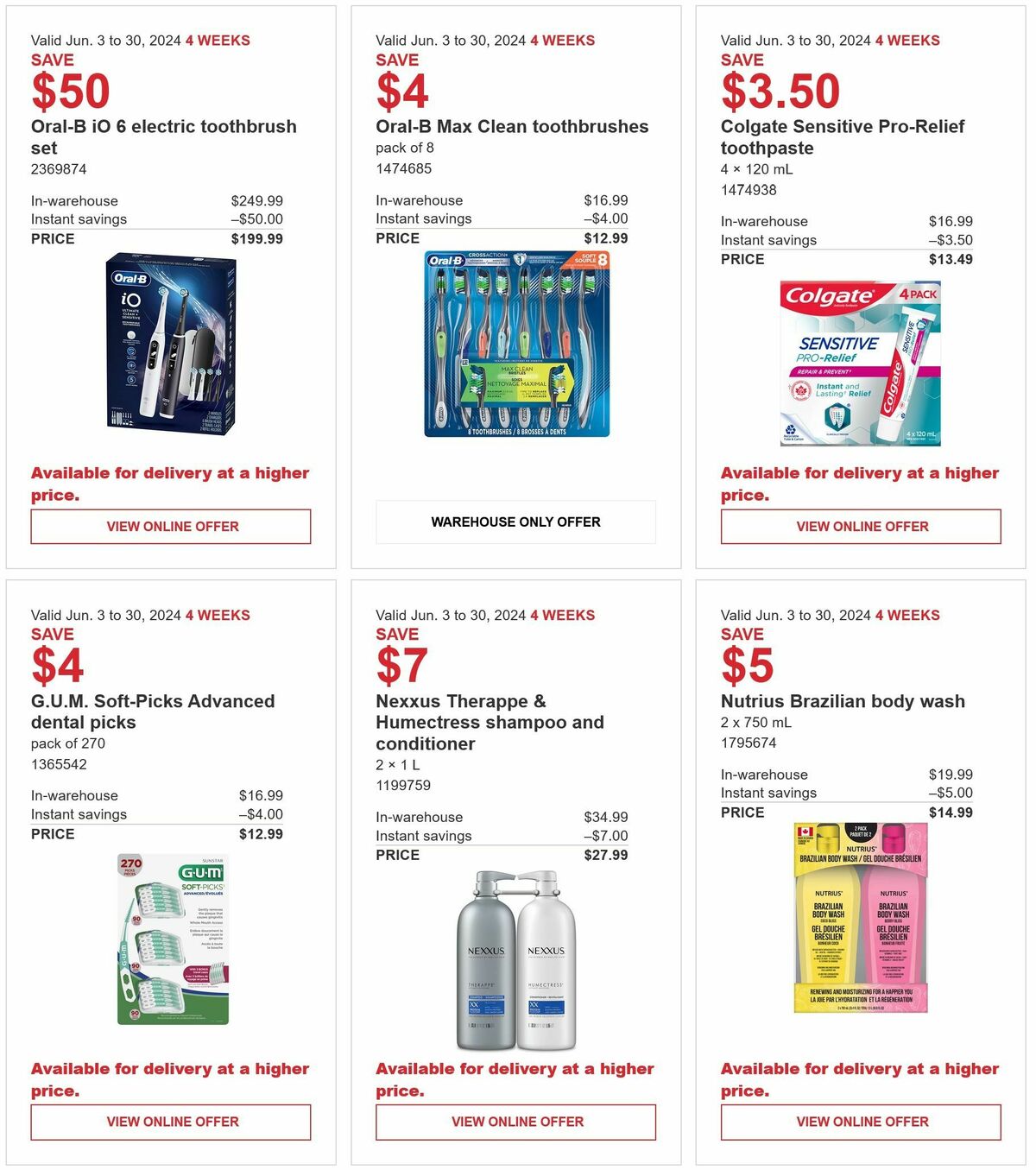 Costco Flyer from June 3