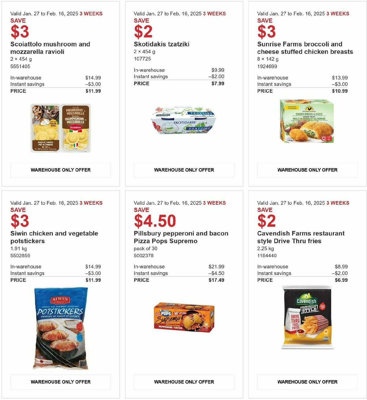 Costco Flyer from January 27