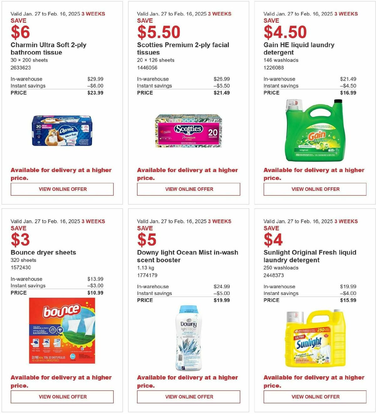 Costco Flyer from January 27